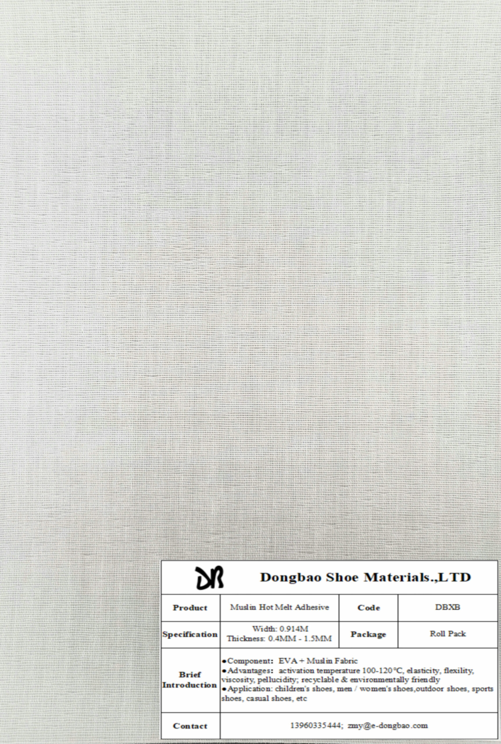 Fine Cloth Front Lining - Quanzhou Dongbao Shoe Material Co., Ltd